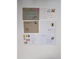 1845/1960 (ca.), interessanter Bestand inkl. etwas Ausland mit u.a. Dt. Kolonien mit interessanten Stempeln, Dt. Reich mit EF