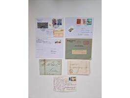 1845/1960 (ca.), interessanter Bestand inkl. etwas Ausland mit u.a. Dt. Kolonien mit interessanten Stempeln, Dt. Reich mit EF