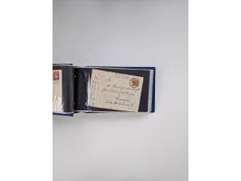 1845/1960 (ca.), interessanter Bestand inkl. etwas Ausland mit u.a. Dt. Kolonien mit interessanten Stempeln, Dt. Reich mit EF