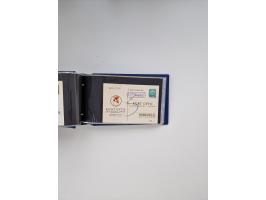 1845/1960 (ca.), interessanter Bestand inkl. etwas Ausland mit u.a. Dt. Kolonien mit interessanten Stempeln, Dt. Reich mit EF