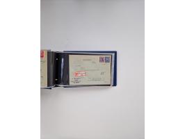 1845/1960 (ca.), interessanter Bestand inkl. etwas Ausland mit u.a. Dt. Kolonien mit interessanten Stempeln, Dt. Reich mit EF