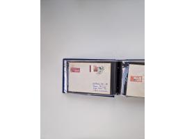 1845/1960 (ca.), interessanter Bestand inkl. etwas Ausland mit u.a. Dt. Kolonien mit interessanten Stempeln, Dt. Reich mit EF