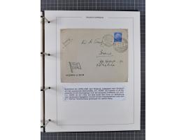 1933/39. interessante Sammlung “Die Schiffspoststempel der Reederei H.C. Horn” mit 21 Briefen, Karten und Ganzsachen, dabei u