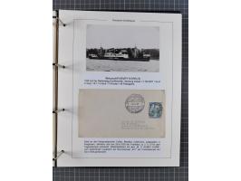 1933/39. interessante Sammlung “Die Schiffspoststempel der Reederei H.C. Horn” mit 21 Briefen, Karten und Ganzsachen, dabei u