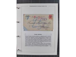 1896/1906, Sammlung “Westindiendienst der HPAG” mit ca. 50 Briefen, Karten und Ganzsachen, dabei u.a. bessere Aufgabestempel 