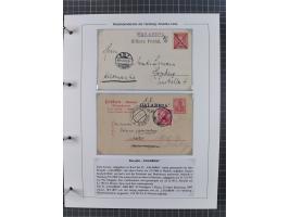 1896/1906, Sammlung “Westindiendienst der HPAG” mit ca. 50 Briefen, Karten und Ganzsachen, dabei u.a. bessere Aufgabestempel 