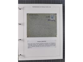 1896/1906, Sammlung “Westindiendienst der HPAG” mit ca. 50 Briefen, Karten und Ganzsachen, dabei u.a. bessere Aufgabestempel 