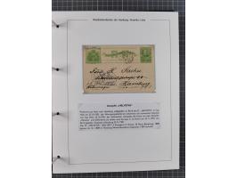 1896/1906, Sammlung “Westindiendienst der HPAG” mit ca. 50 Briefen, Karten und Ganzsachen, dabei u.a. bessere Aufgabestempel 