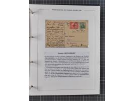 1896/1906, Sammlung “Westindiendienst der HPAG” mit ca. 50 Briefen, Karten und Ganzsachen, dabei u.a. bessere Aufgabestempel 