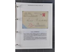 1896/1906, Sammlung “Westindiendienst der HPAG” mit ca. 50 Briefen, Karten und Ganzsachen, dabei u.a. bessere Aufgabestempel 