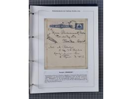 1896/1906, Sammlung “Westindiendienst der HPAG” mit ca. 50 Briefen, Karten und Ganzsachen, dabei u.a. bessere Aufgabestempel 