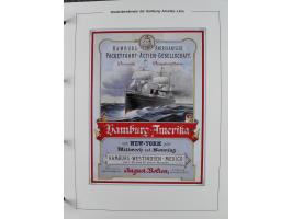1896/1906, Sammlung “Westindiendienst der HPAG” mit ca. 50 Briefen, Karten und Ganzsachen, dabei u.a. bessere Aufgabestempel 