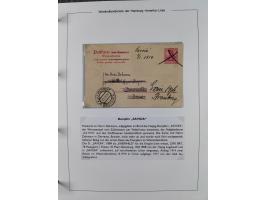 1896/1906, Sammlung “Westindiendienst der HPAG” mit ca. 50 Briefen, Karten und Ganzsachen, dabei u.a. bessere Aufgabestempel 