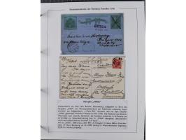 1896/1906, Sammlung “Westindiendienst der HPAG” mit ca. 50 Briefen, Karten und Ganzsachen, dabei u.a. bessere Aufgabestempel 