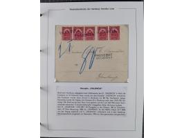 1896/1906, Sammlung “Westindiendienst der HPAG” mit ca. 50 Briefen, Karten und Ganzsachen, dabei u.a. bessere Aufgabestempel 