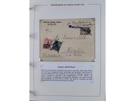 1896/1906, Sammlung “Westindiendienst der HPAG” mit ca. 50 Briefen, Karten und Ganzsachen, dabei u.a. bessere Aufgabestempel 