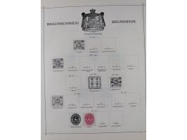 1840/1938 (ca.), mostly unused and used collection with focus on Europe with strength in the classic and semi-classic issues,