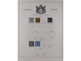 1840/1938 (ca.), mostly unused and used collection with focus on Europe with strength in the classic and semi-classic issues,