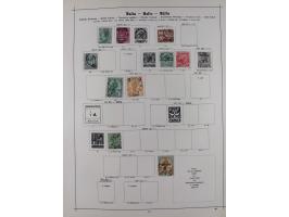 1840/1938 (ca.), mostly unused and used collection with focus on Europe with strength in the classic and semi-classic issues,