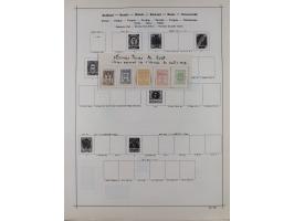 1840/1938 (ca.), mostly unused and used collection with focus on Europe with strength in the classic and semi-classic issues,