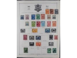 1840/1938 (ca.), mostly unused and used collection with focus on Europe with strength in the classic and semi-classic issues,