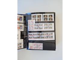 2000/15, postfrische und gestempelte, in den Hauptnummern je überkomplette Sammlung, dabei Marken je einzeln und in Viererblo