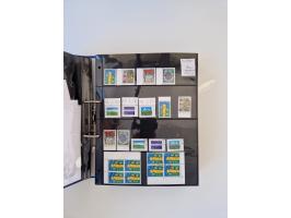 2000/15, postfrische und gestempelte, in den Hauptnummern je überkomplette Sammlung, dabei Marken je einzeln und in Viererblo
