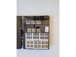 2000/15, postfrische und gestempelte, in den Hauptnummern je überkomplette Sammlung, dabei Marken je einzeln und in Viererblo