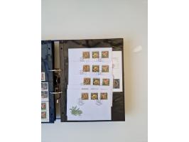 2000/15, postfrische und gestempelte, in den Hauptnummern je überkomplette Sammlung, dabei Marken je einzeln und in Viererblo