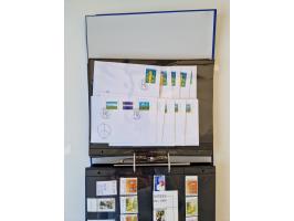 2000/15, postfrische und gestempelte, in den Hauptnummern je überkomplette Sammlung, dabei Marken je einzeln und in Viererblo