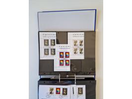 2000/15, postfrische und gestempelte, in den Hauptnummern je überkomplette Sammlung, dabei Marken je einzeln und in Viererblo