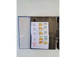 2000/15, postfrische und gestempelte, in den Hauptnummern je überkomplette Sammlung, dabei Marken je einzeln und in Viererblo