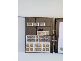 2000/15, postfrische und gestempelte, in den Hauptnummern je überkomplette Sammlung, dabei Marken je einzeln und in Viererblo