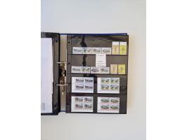 2000/15, postfrische und gestempelte, in den Hauptnummern je überkomplette Sammlung, dabei Marken je einzeln und in Viererblo