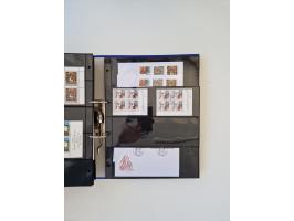2000/15, postfrische und gestempelte, in den Hauptnummern je überkomplette Sammlung, dabei Marken je einzeln und in Viererblo
