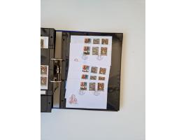 2000/15, postfrische und gestempelte, in den Hauptnummern je überkomplette Sammlung, dabei Marken je einzeln und in Viererblo