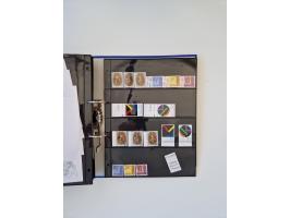 2000/15, postfrische und gestempelte, in den Hauptnummern je überkomplette Sammlung, dabei Marken je einzeln und in Viererblo