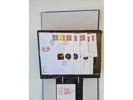 2000/15, postfrische und gestempelte, in den Hauptnummern je überkomplette Sammlung, dabei Marken je einzeln und in Viererblo