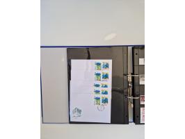 2000/15, postfrische und gestempelte, in den Hauptnummern je überkomplette Sammlung, dabei Marken je einzeln und in Viererblo