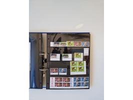 2000/15, postfrische und gestempelte, in den Hauptnummern je überkomplette Sammlung, dabei Marken je einzeln und in Viererblo