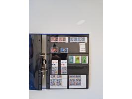 2000/15, postfrische und gestempelte, in den Hauptnummern je überkomplette Sammlung, dabei Marken je einzeln und in Viererblo