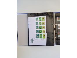 2000/15, postfrische und gestempelte, in den Hauptnummern je überkomplette Sammlung, dabei Marken je einzeln und in Viererblo
