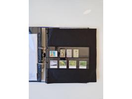 2000/15, postfrische und gestempelte, in den Hauptnummern je überkomplette Sammlung, dabei Marken je einzeln und in Viererblo