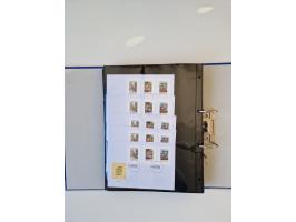 2000/15, postfrische und gestempelte, in den Hauptnummern je überkomplette Sammlung, dabei Marken je einzeln und in Viererblo