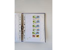 2000/15, postfrische und gestempelte, in den Hauptnummern je überkomplette Sammlung, dabei Marken je einzeln und in Viererblo