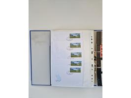 2000/15, postfrische und gestempelte, in den Hauptnummern je überkomplette Sammlung, dabei Marken je einzeln und in Viererblo