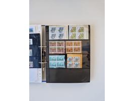 2000/15, postfrische und gestempelte, in den Hauptnummern je überkomplette Sammlung, dabei Marken je einzeln und in Viererblo