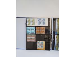 2000/15, postfrische und gestempelte, in den Hauptnummern je überkomplette Sammlung, dabei Marken je einzeln und in Viererblo