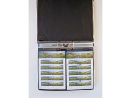 2000/15, postfrische und gestempelte, in den Hauptnummern je überkomplette Sammlung, dabei Marken je einzeln und in Viererblo