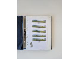 2000/15, postfrische und gestempelte, in den Hauptnummern je überkomplette Sammlung, dabei Marken je einzeln und in Viererblo